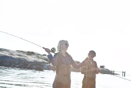 Fler kvinnor väljer fritidsfiske som hobby - det visar ny officiell statistik från HaV. Fotograf: Maja Stina Nylander.