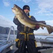 Över 15 kg team poseidon i söröya - 2011 med en torsk över 15 kg i fisketidningen