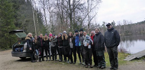 Jätteroliga fiskedagar i Harasjömåla Fiskecamps sjö Vångagylen